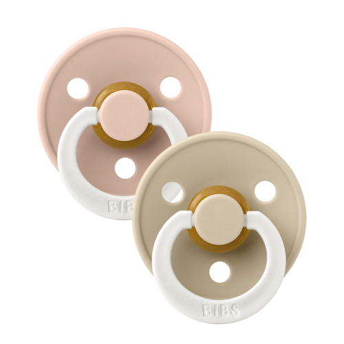 BIBS | Colour 2-pk Glow - Blush/Vanilla