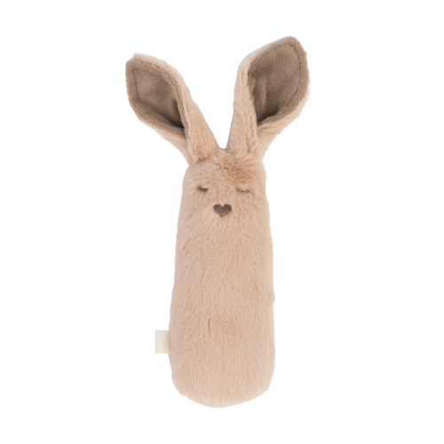 BIBS - BABY RATTLE KANGAROO VANILLA