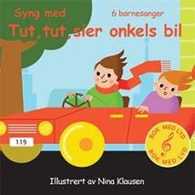 Bok med lyd | Syng med Tut, tut, sier onkels bil