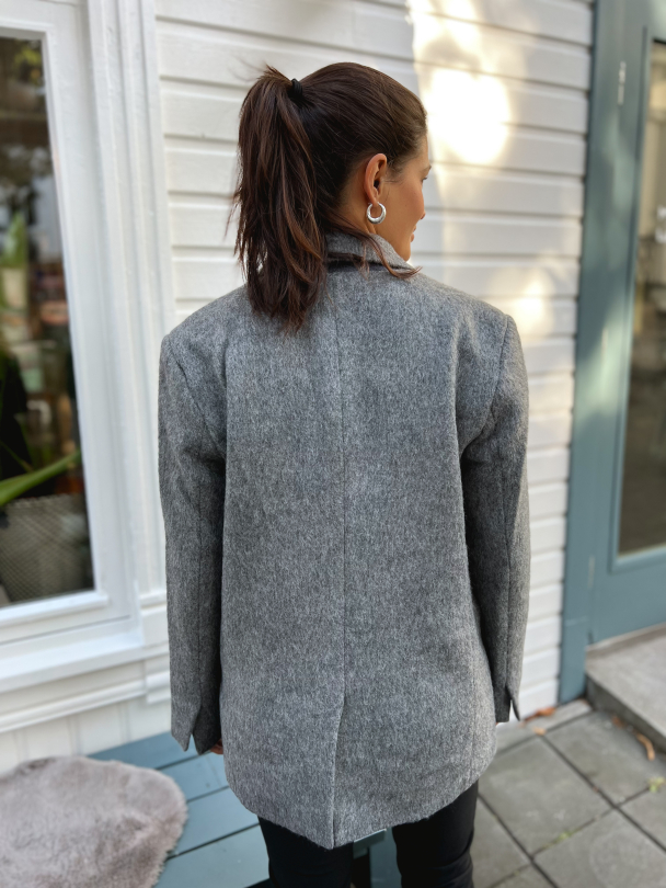 Sera Blazer - Grey Melange  - Image 5