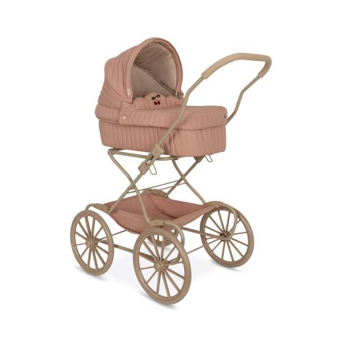 KONGES SLØJD - DOLL PRAM MAHOGANY ROSE