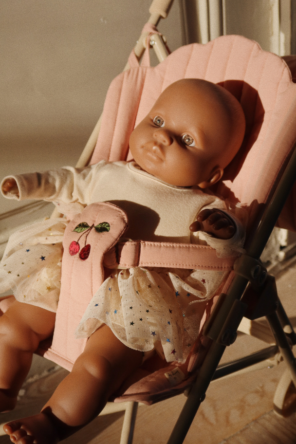 Doll Stroller - Mahogany Rose - Image 6