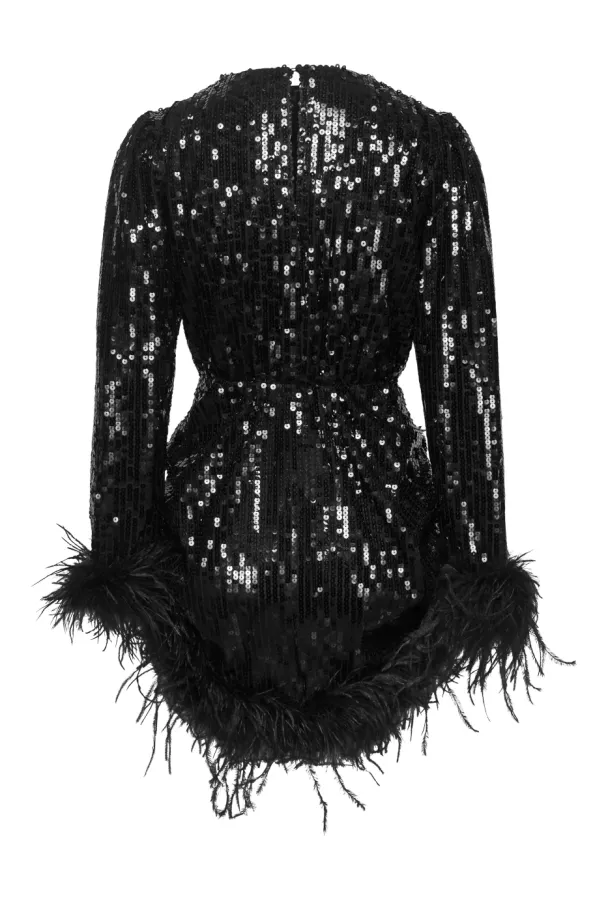LOVE LOLINA Charly Sequin Dress - Image 2