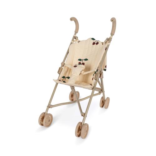 KONGES SLØJD - DOLL STROLLER GLITTER MA GRANDE CERISE