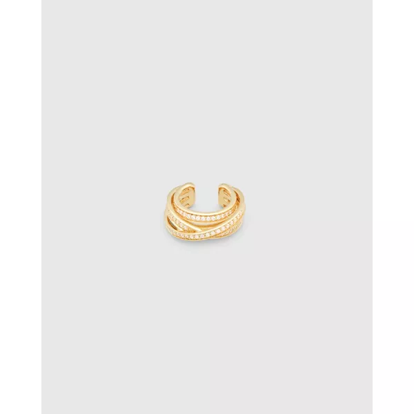 ORB EAR CUFF GOLD