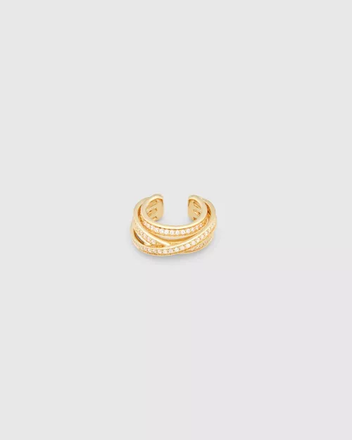 ORB EAR CUFF GOLD