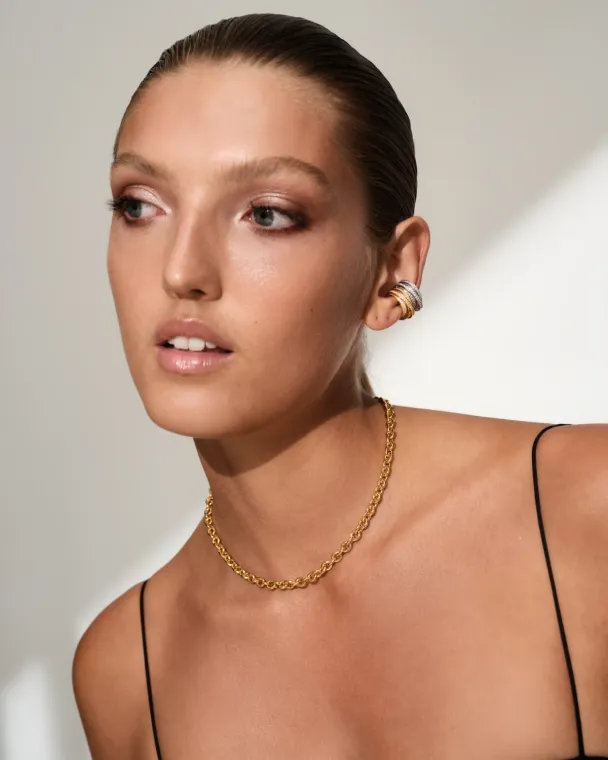 ORB EAR CUFF GOLD - Image 2