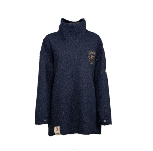 Nini Navy Fleece Genser | Nini Navy Fleece Genser fra CAYA