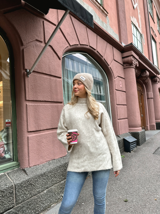 Lou Sweater - Beige  - Image 4