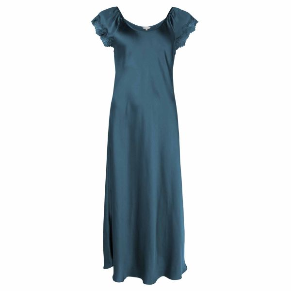 Lady Avenue Pure Silk Nightgown