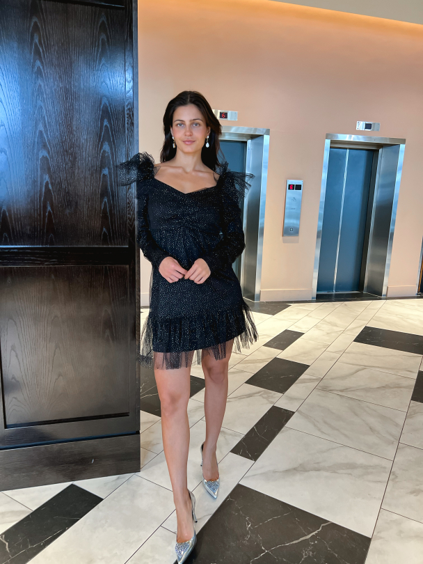 Telma Dress - Black  - Image 8