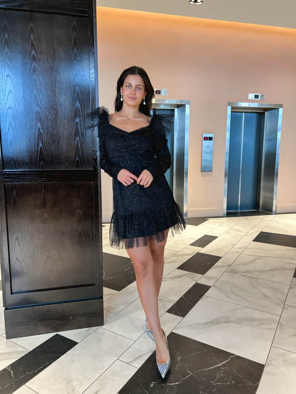 Telma Dress - Black  - Image 9