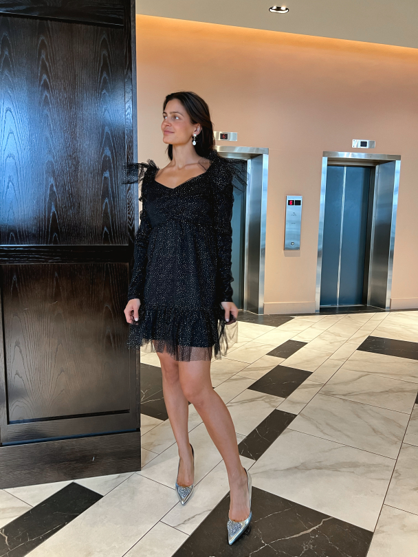 Telma Dress - Black  - Image 11