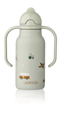 Kimmie Bottle 250 ml - Vehicles/Dove Blue