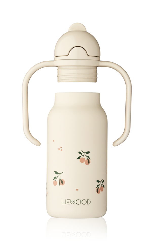 Liewood | Kimmie Bottle 250 ml - Peach/Sea Shell - Image 2
