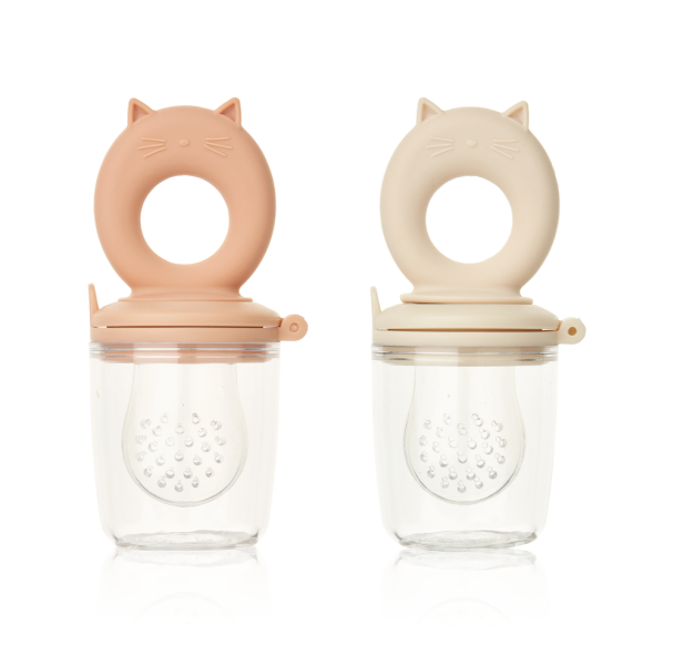Liewood | Miranda Food Feeder 2-pk - Tuscany Rose/Apple Blossom - Image 1