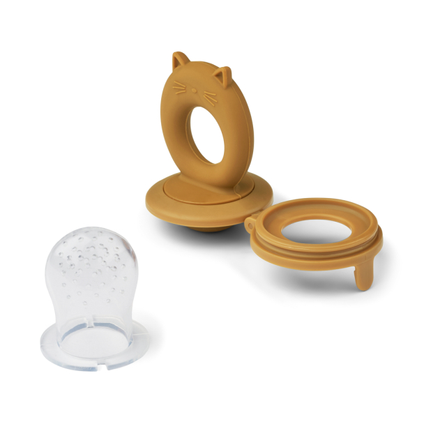 LIEWOOD - MIRANDA FOOD FEEDER 2-PK SANDY/GOLDEN CARAMEL - Image 4