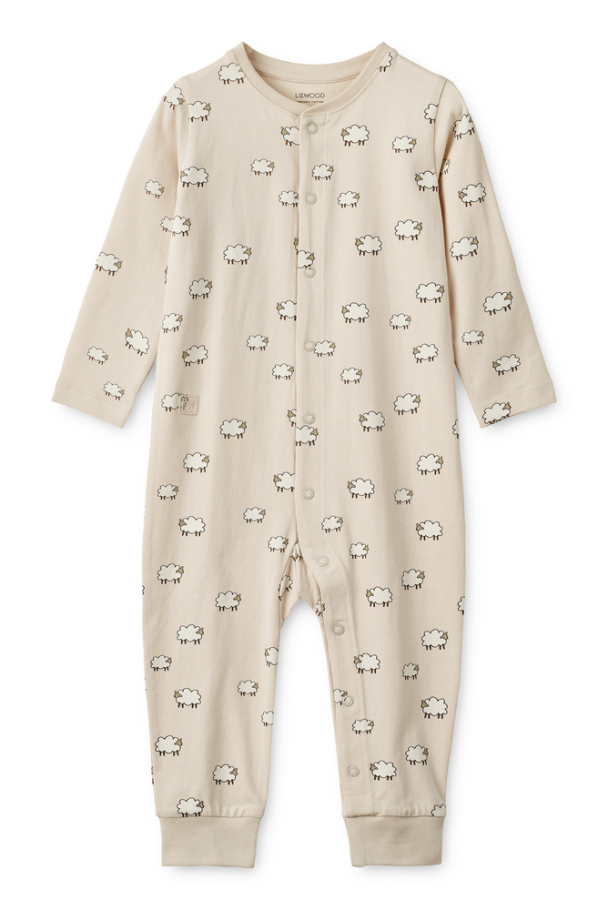 Birk Pyjamas - Sheep/Sandy - Image 1