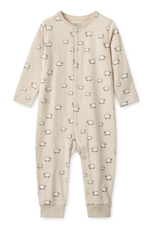 LIEWOOD - BIRK PYJAMAS SHEEP/SANDY