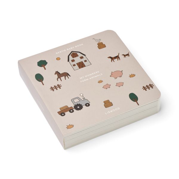 Liewood | Bertie Baby Book - Farm/Sandy