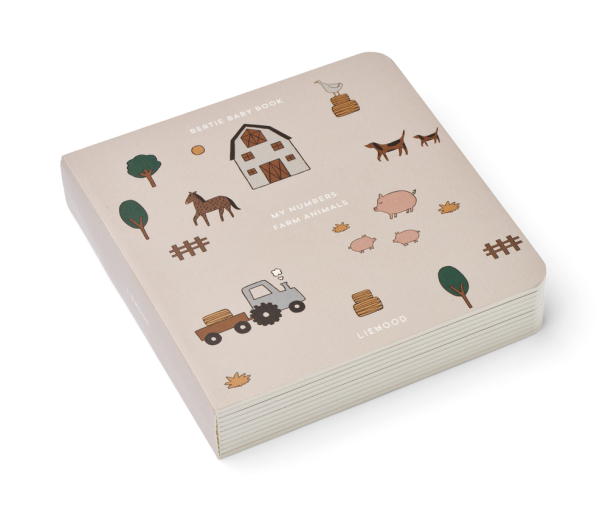 Bertie Baby Book - Farm/Sandy - Image 1