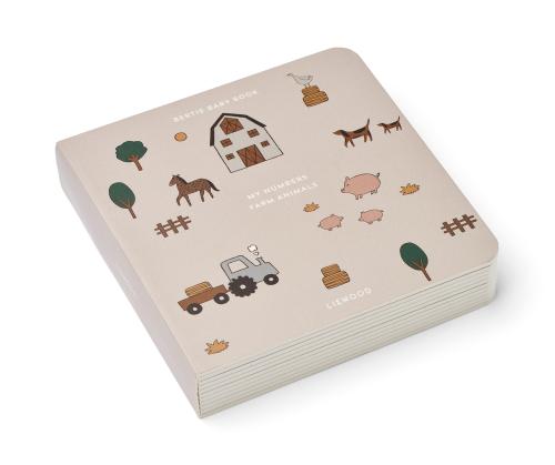 Liewood | Bertie Baby Book - Farm/Sandy