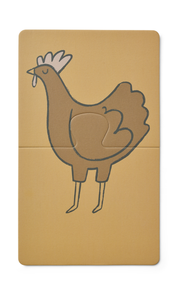 Liewood | Brett Puzzle Beginner - Farm/Sandy - Image 5