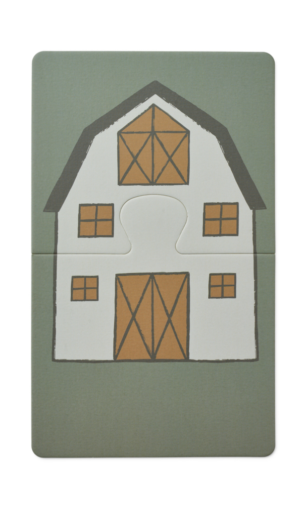 Liewood | Brett Puzzle Beginner - Farm/Sandy - Image 6