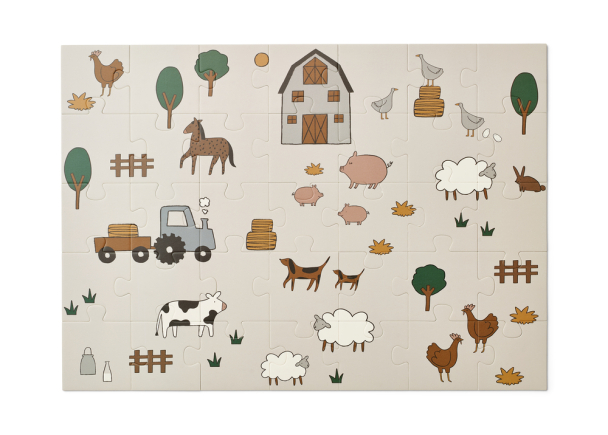 Liewood | Jimmie Puzzle - Farm/Sandy - Image 6