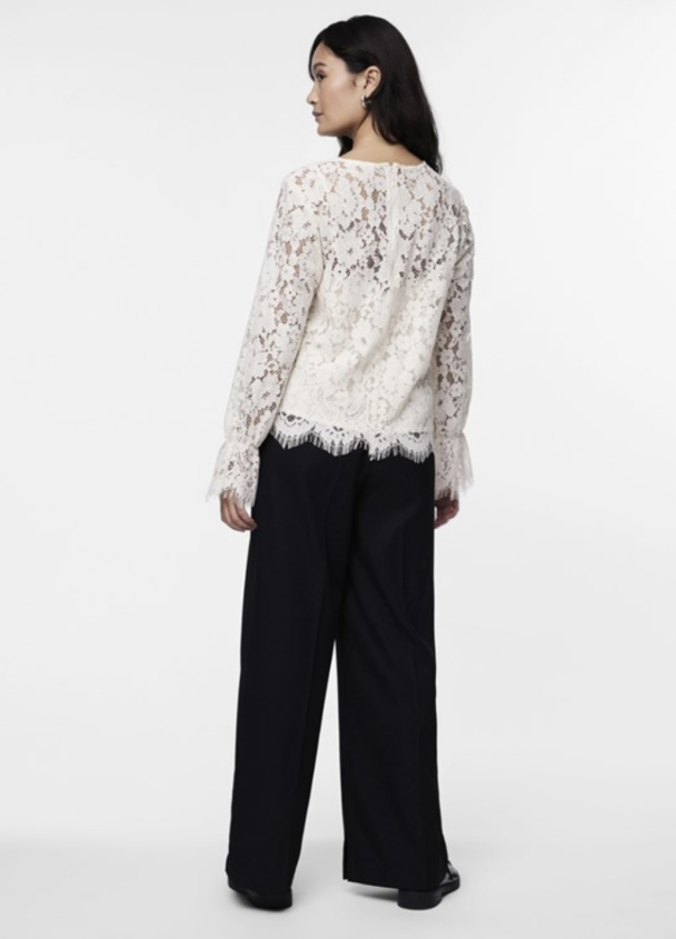 Perla Lace Top - Whitecap Gray - Image 3