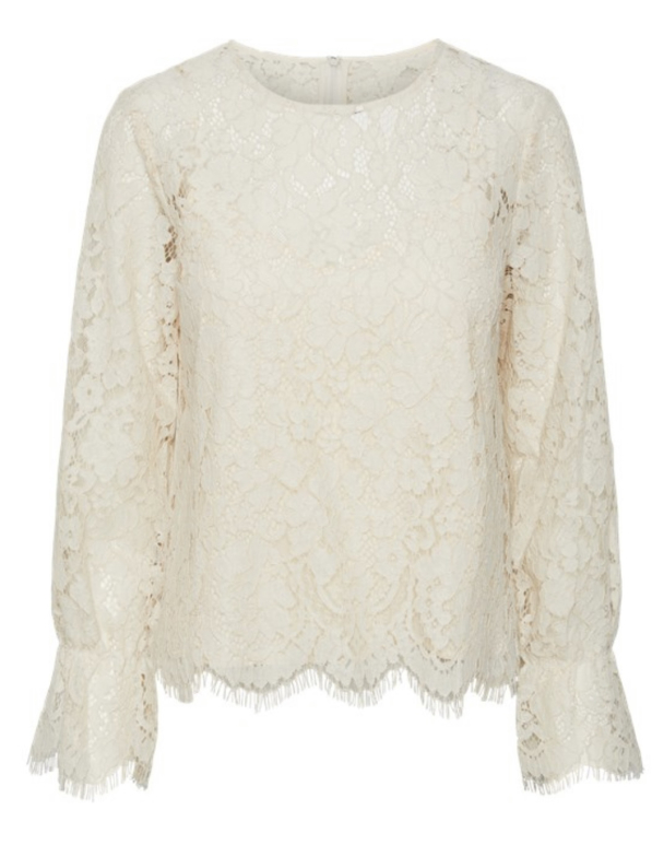 Perla Lace Top - Whitecap Gray - Image 6