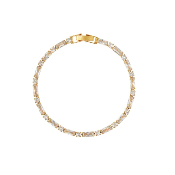 ORELIA Mixed Tennis Bracelet - Image 1