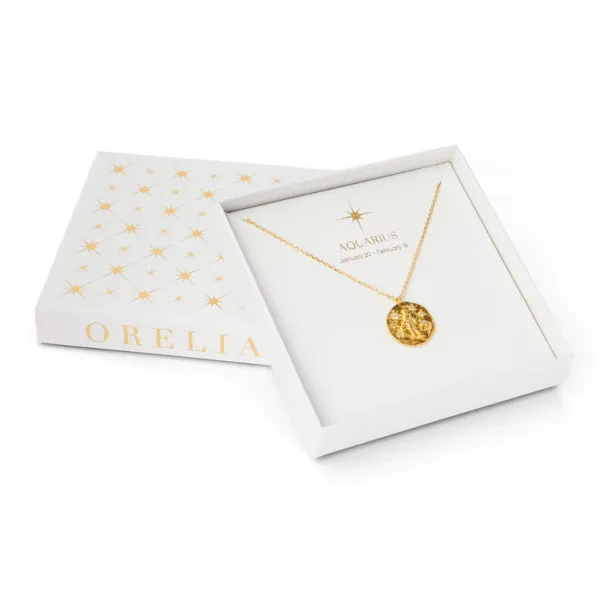 Aquarius Zodiac Necklace  - Image 2