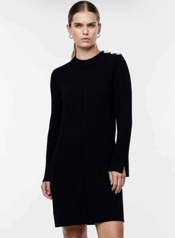 Dima Knit Dress - Black - Image 5