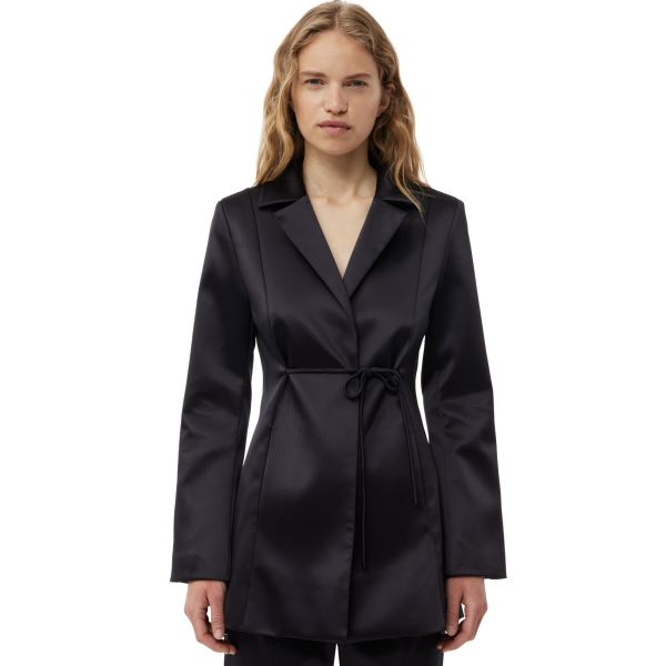 Double Satin Tiestring Blazer