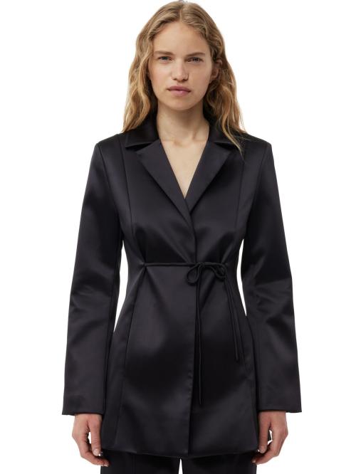 Double Satin Tiestring Blazer