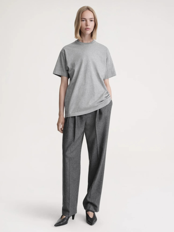 Straight Cotton Tee - Image 2