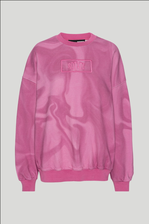 Enzyme Sweat Crewneck - Ibis Rose  - Image 2
