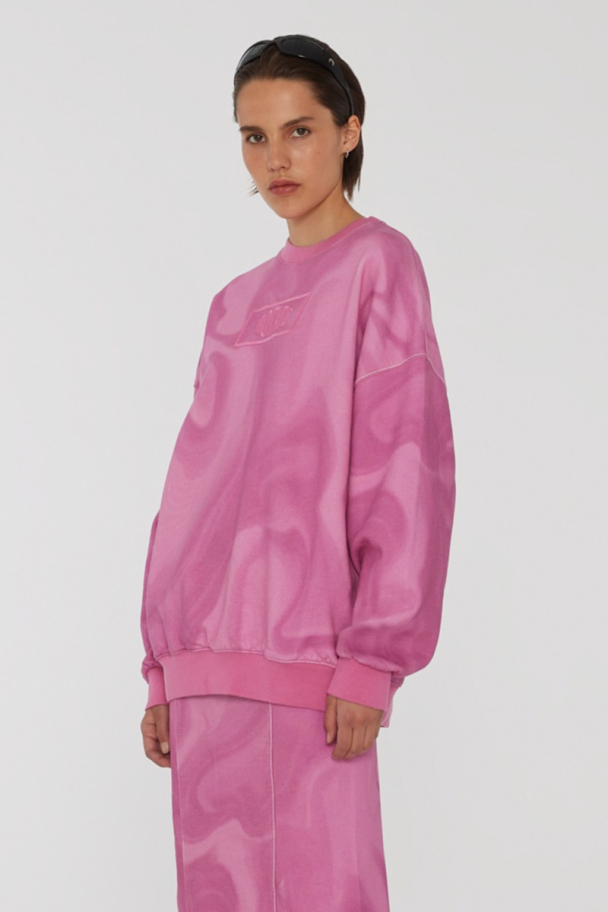 Enzyme Sweat Crewneck - Ibis Rose  - Image 4