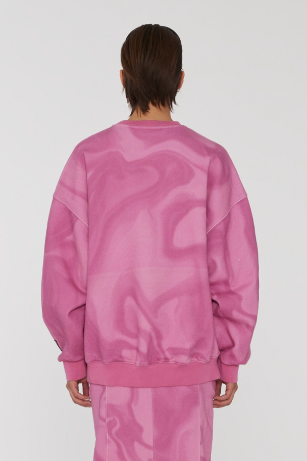 Enzyme Sweat Crewneck - Ibis Rose  - Image 5