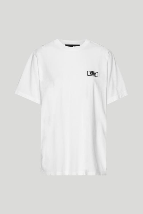 Enzym T-Shirt W. Logo - Bright White 