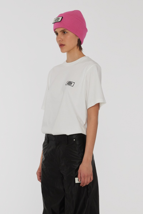 Enzym T-Shirt W. Logo - Bright White  - Image 4