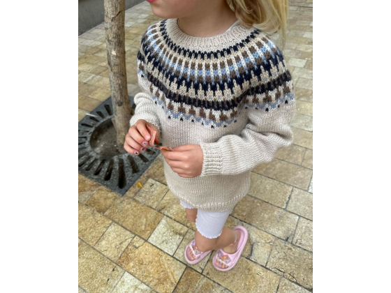 Celeste sweater   junior - papir