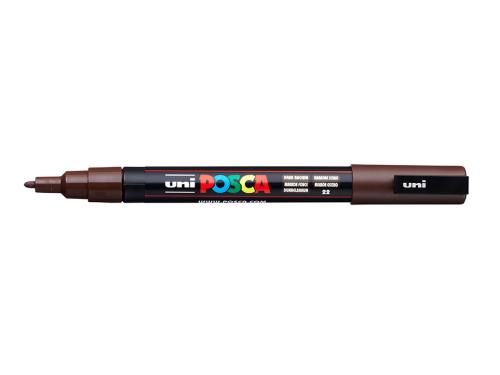 Uni POSCA PC-3M – Fine 0,9-1,3mm – 22 Dark brown