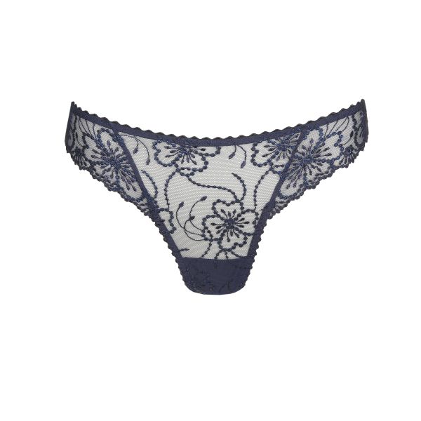 Marie Jo Jane Thong Velvet Blue