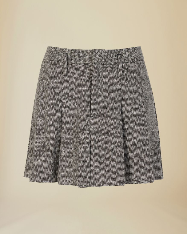 LINE OF OSLO School Tweed Skirt - Image 2