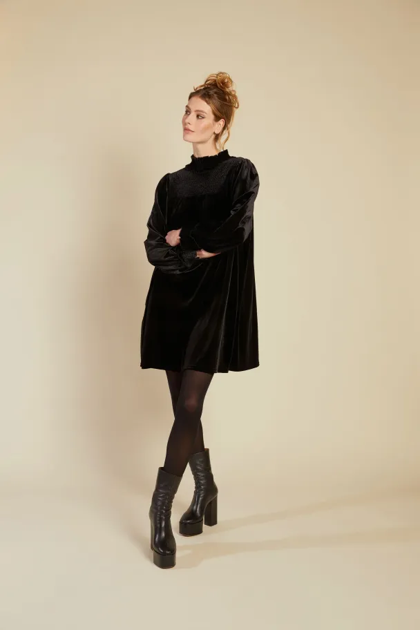 LINE OF OSLO Alice Velvet Dress - Image 3
