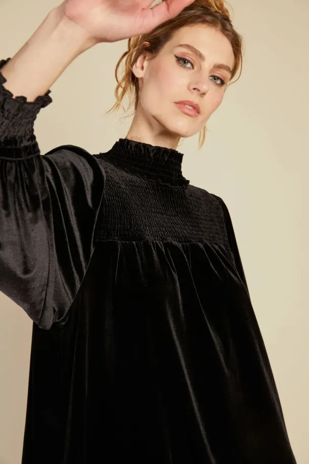 LINE OF OSLO Alice Velvet Dress - Image 5