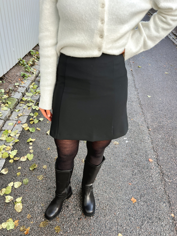 Rita Short Skirt - Black - Image 1