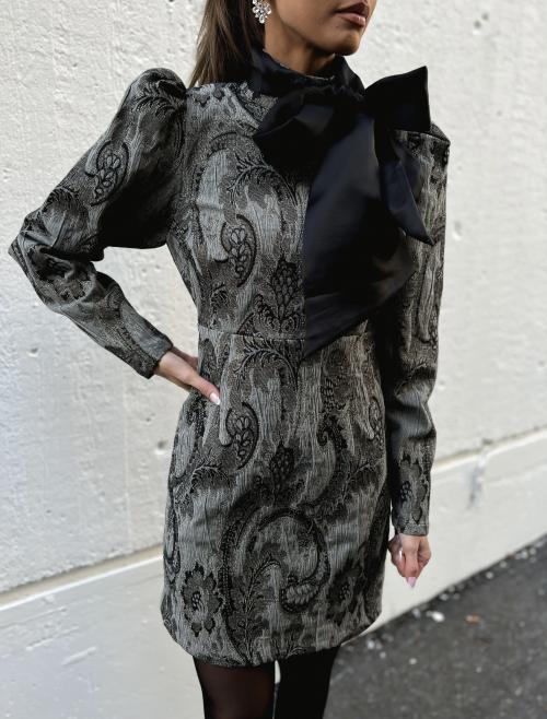 Junette By Obs - Dark Grey Melange